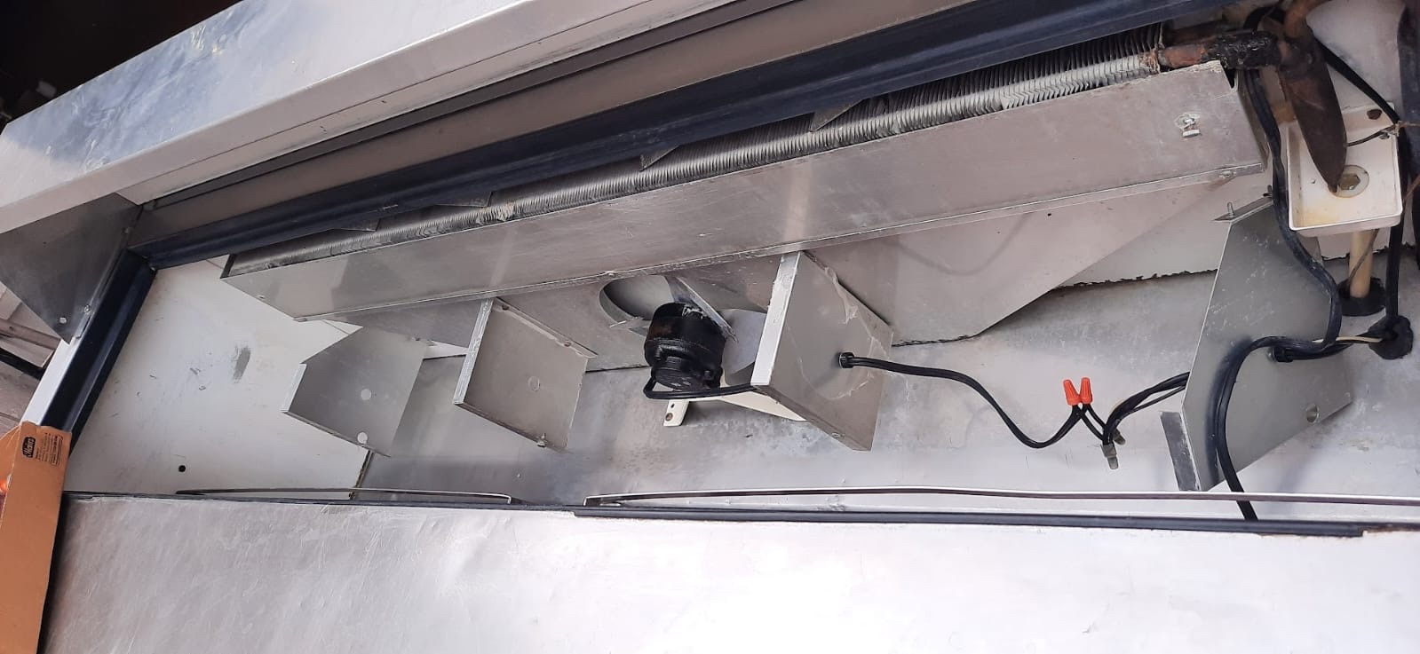 Área interna de sistema de refrigeración